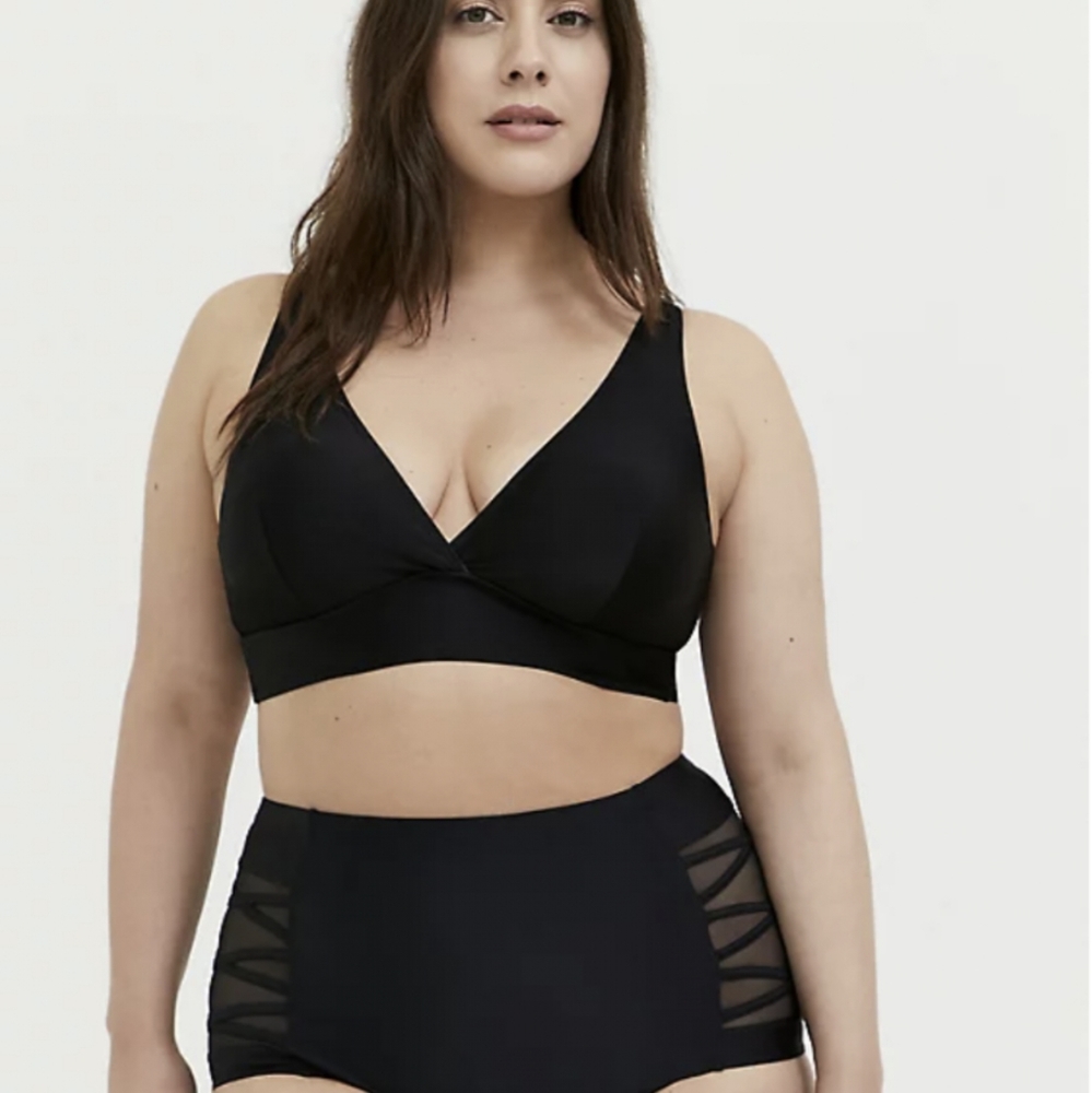 Torrid Black bikini top